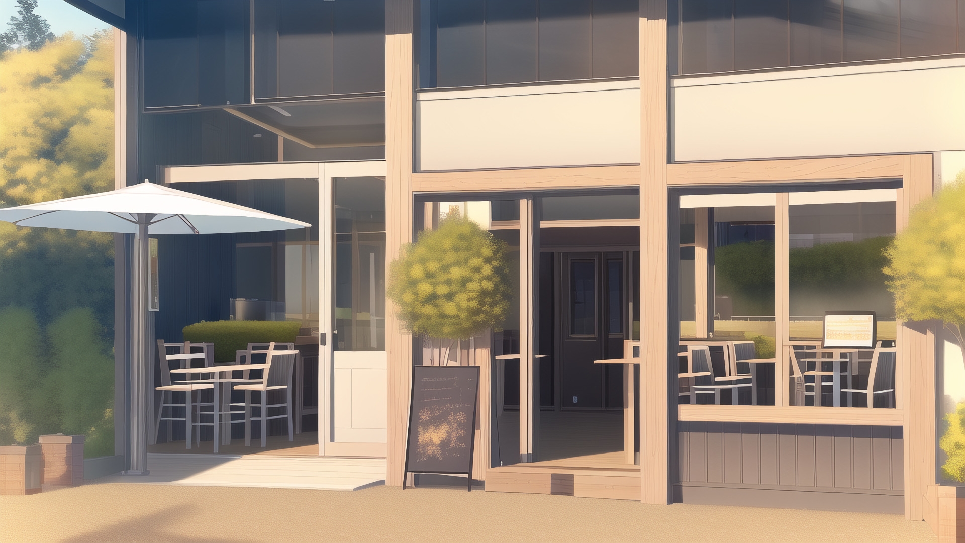 【アニメ調の街系背景】著作権フリーの高解像度画像(100枚)