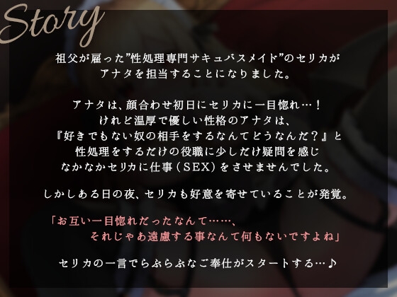 性処理専門サキュバスメイド -セリカ-