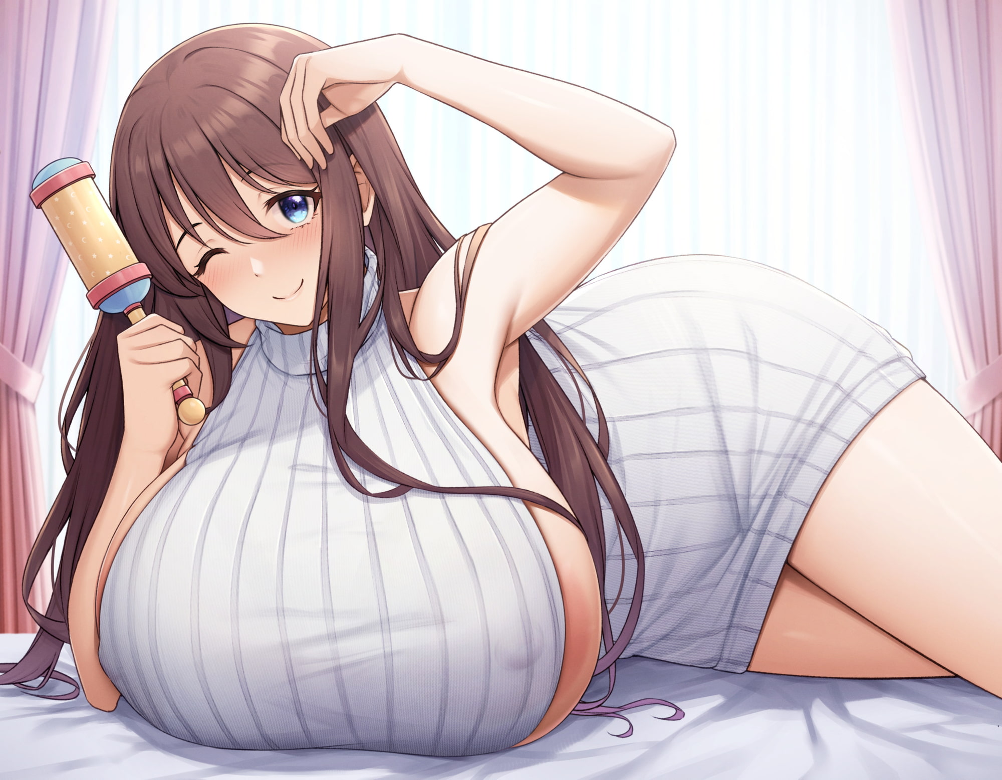 【赤ちゃんプレイ/バブみ/KU100】包容力抜群な幼馴染のお姉ちゃんにたくさん甘えるあまあま赤ちゃんプレイセックス!!