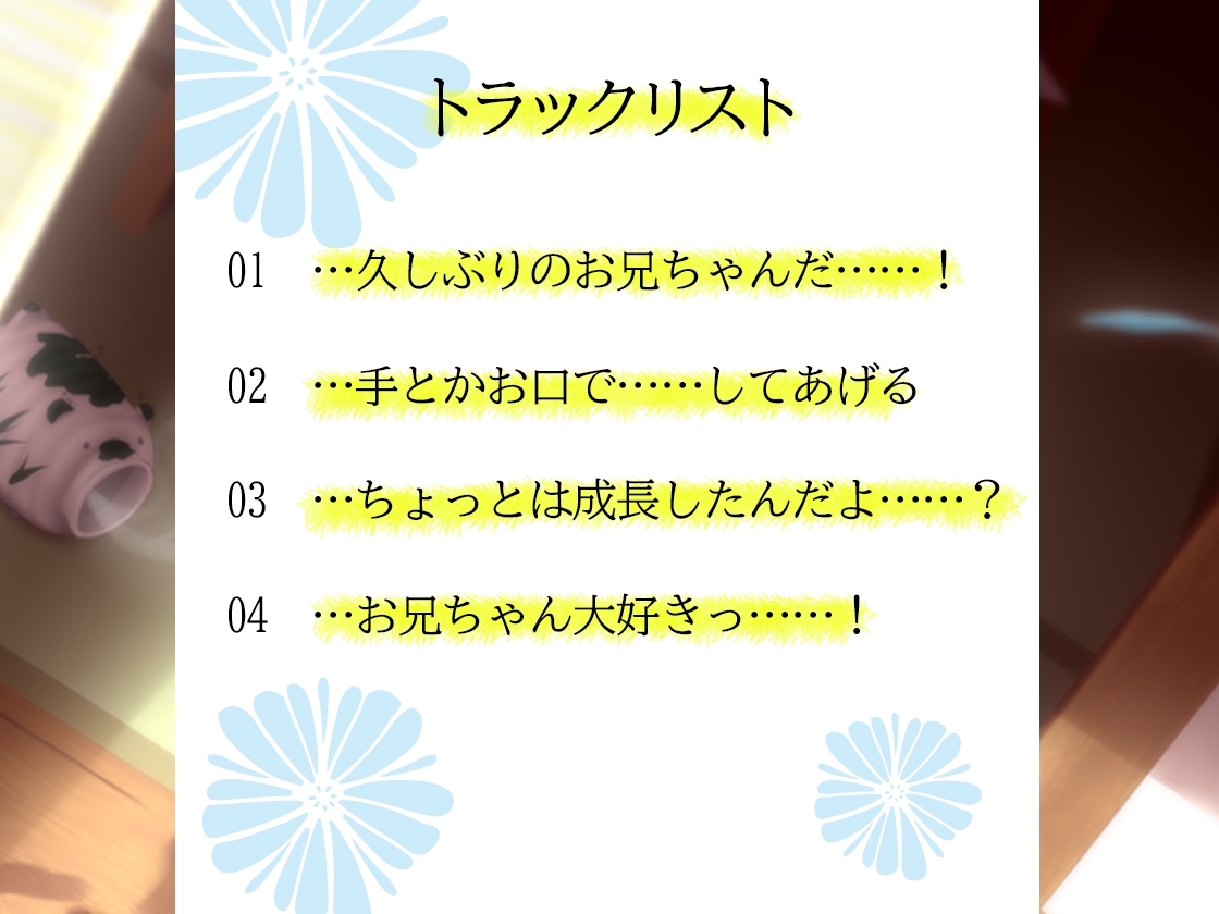 【バイノーラル】夏休みに従妹とのエッチな思い出～久しぶりに会うから寂しかったの～