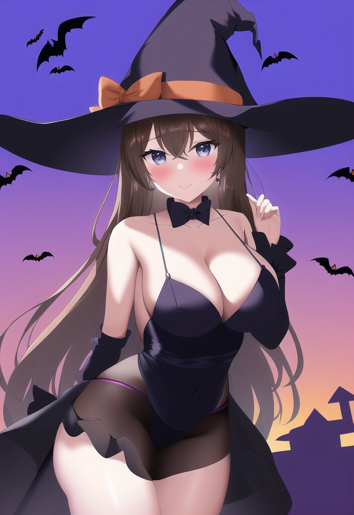 【ハロウィン・コレクション】ウィッチ,サキュバス,包帯,かぼちゃの服 CG集【177枚】