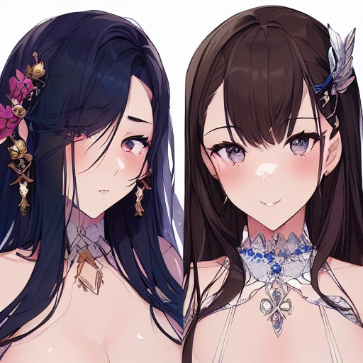 【AIアニメ】清楚百合からのお下品快楽【小品集】