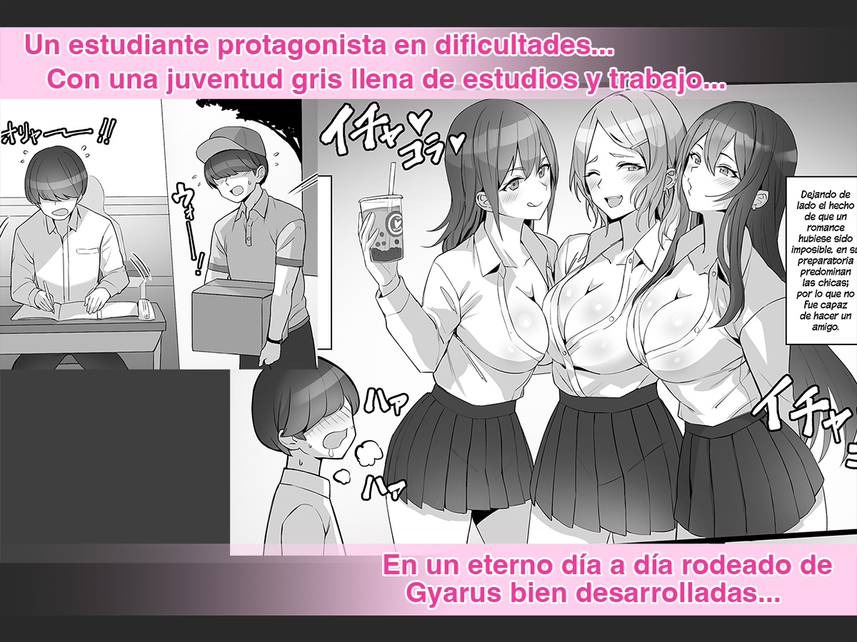 ¿¡Reencarné y empecé una vida popular después de salvar a una Gyaru!?