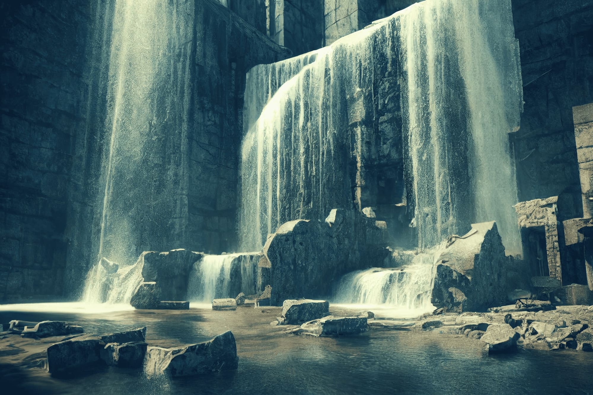 【ポストアポカリプス、廃墟背景】著作権フリーの高解像度画像(100枚)