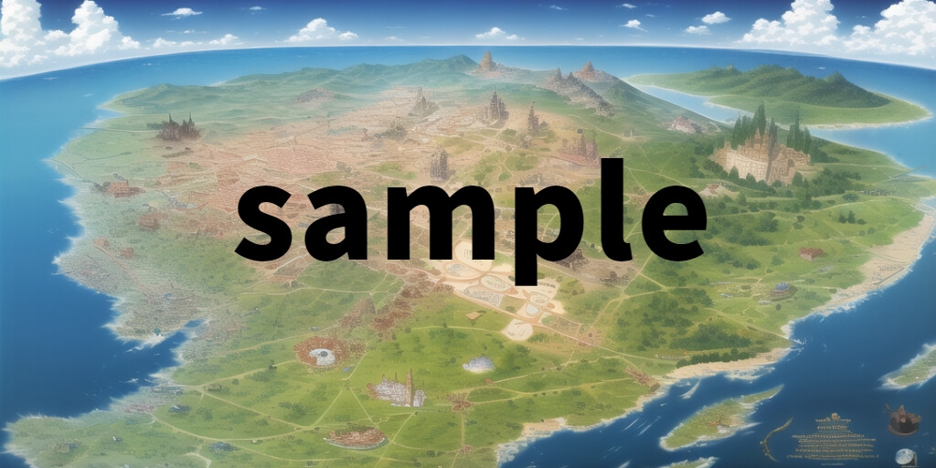 【1024×512サイズ】地図素材集「PNG 合計37枚」