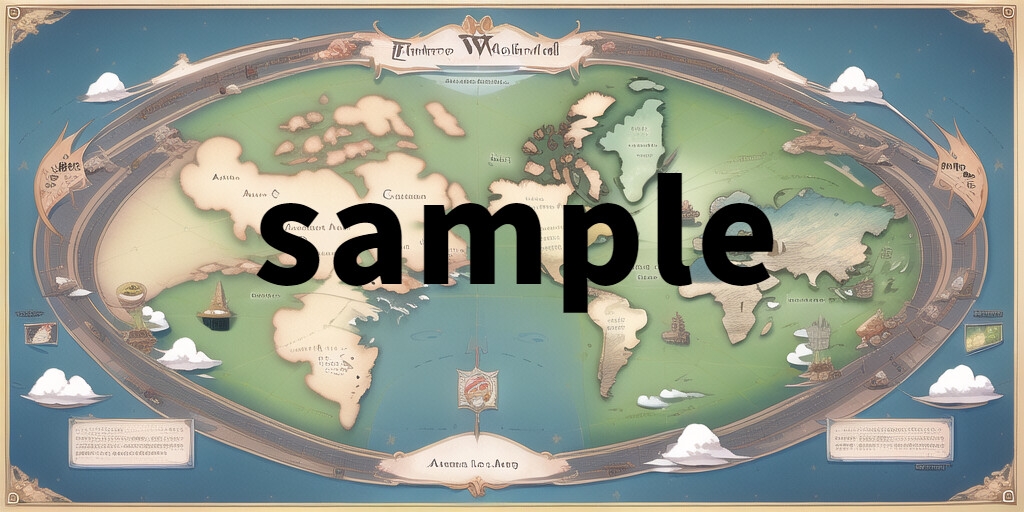 【1024×512サイズ】地図素材集「PNG 合計37枚」