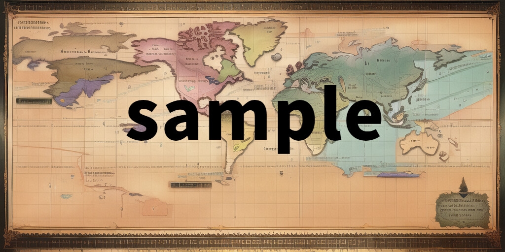 【1024×512サイズ】地図素材集「PNG 合計37枚」