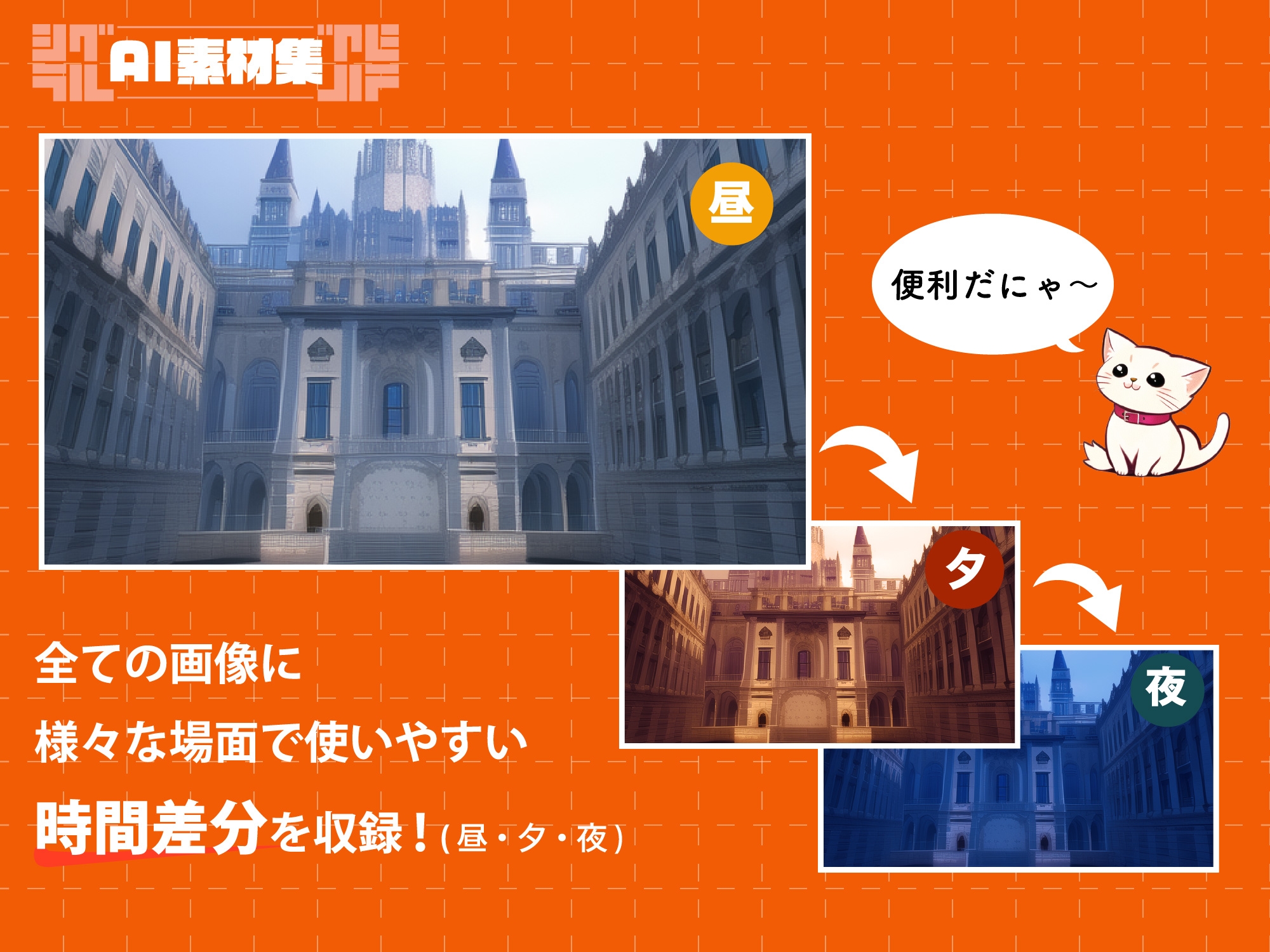 【1920×1080サイズ】シグラルAI素材集『ファンタジー背景編2』