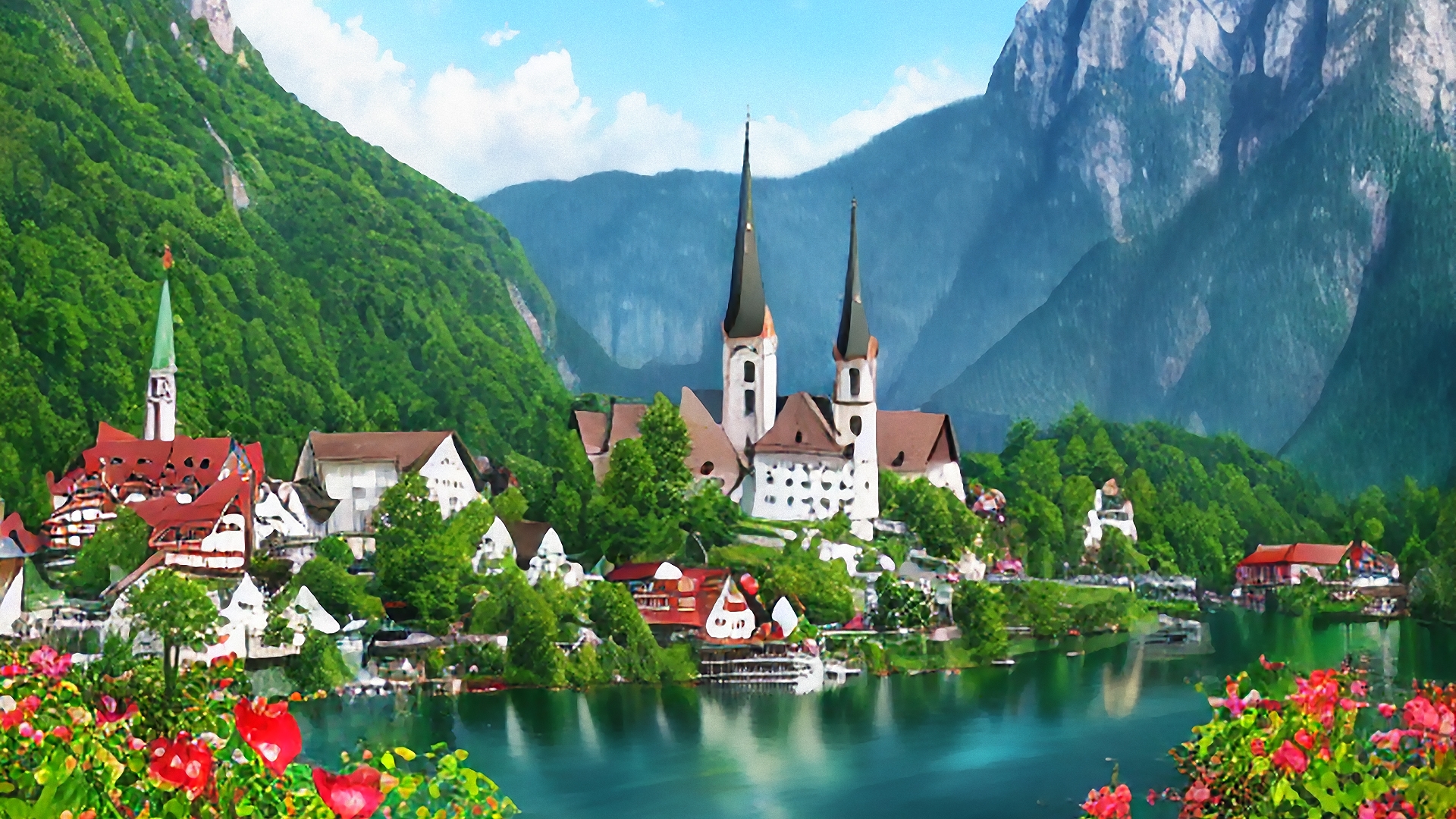 著作権フリー背景美術素材集 : BGArt 11 「ヨーロッパ百景」