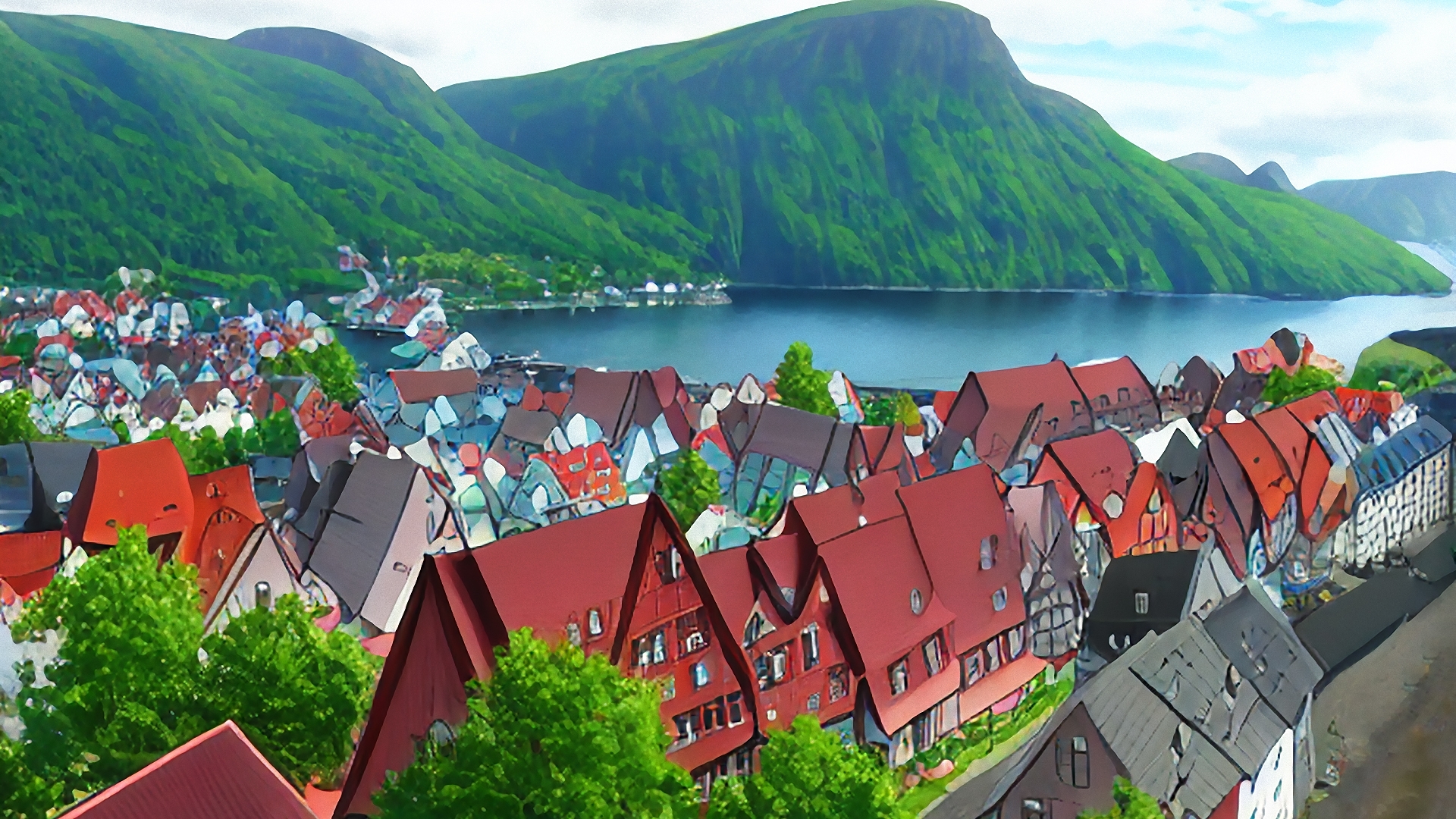 著作権フリー背景美術素材集 : BGArt 11 「ヨーロッパ百景」