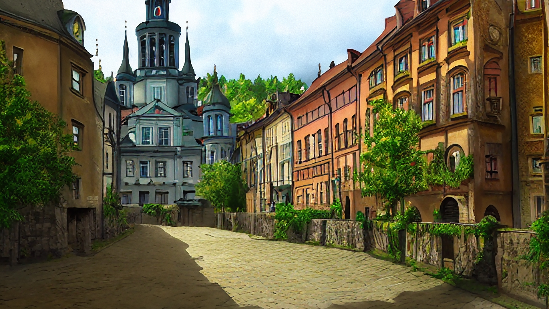 著作権フリー背景美術素材集 : BGArt 11 「ヨーロッパ百景」