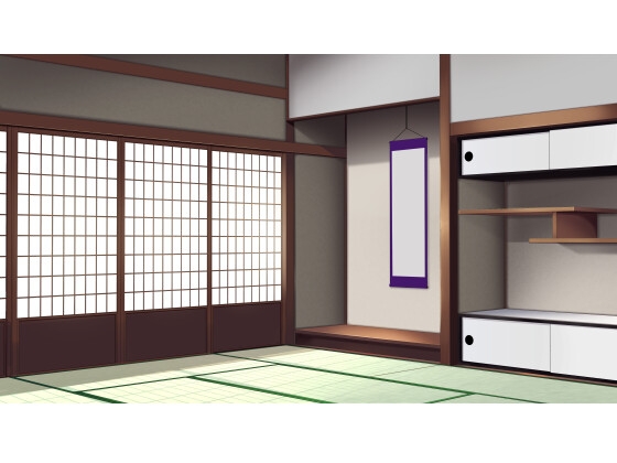 和室 昼・夕・夜・夜(2種)