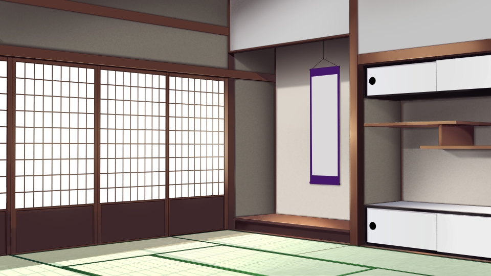 和室 昼・夕・夜・夜(2種)