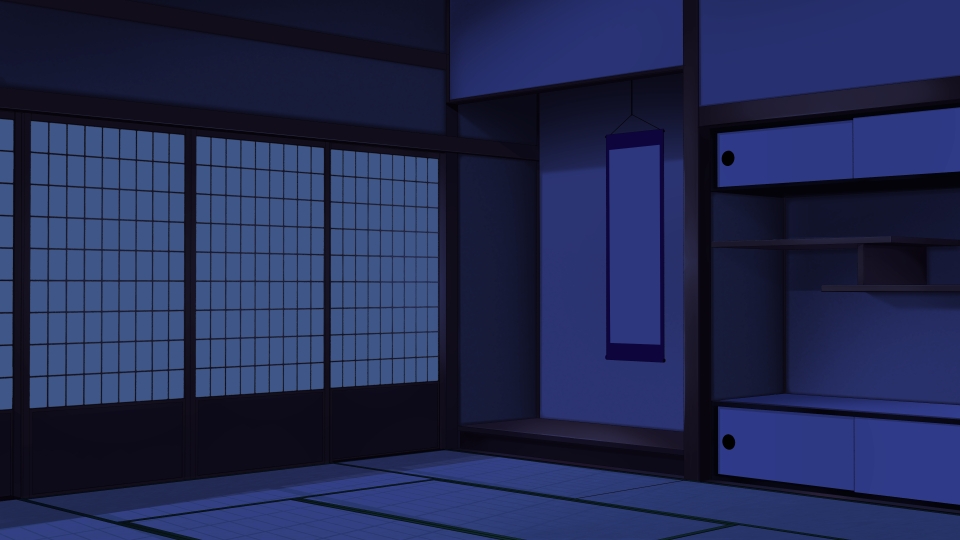 和室 昼・夕・夜・夜(2種)