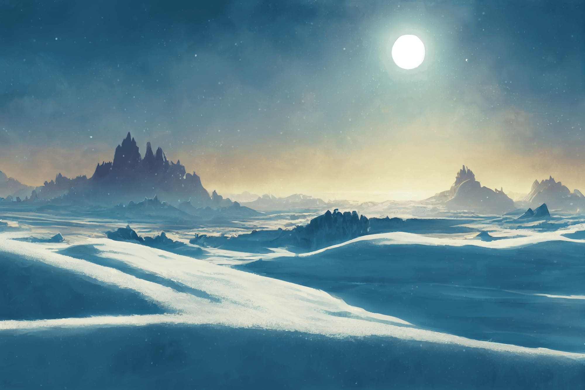 【雪の世界、雪国系背景】著作権フリーの高解像度画像(100枚)