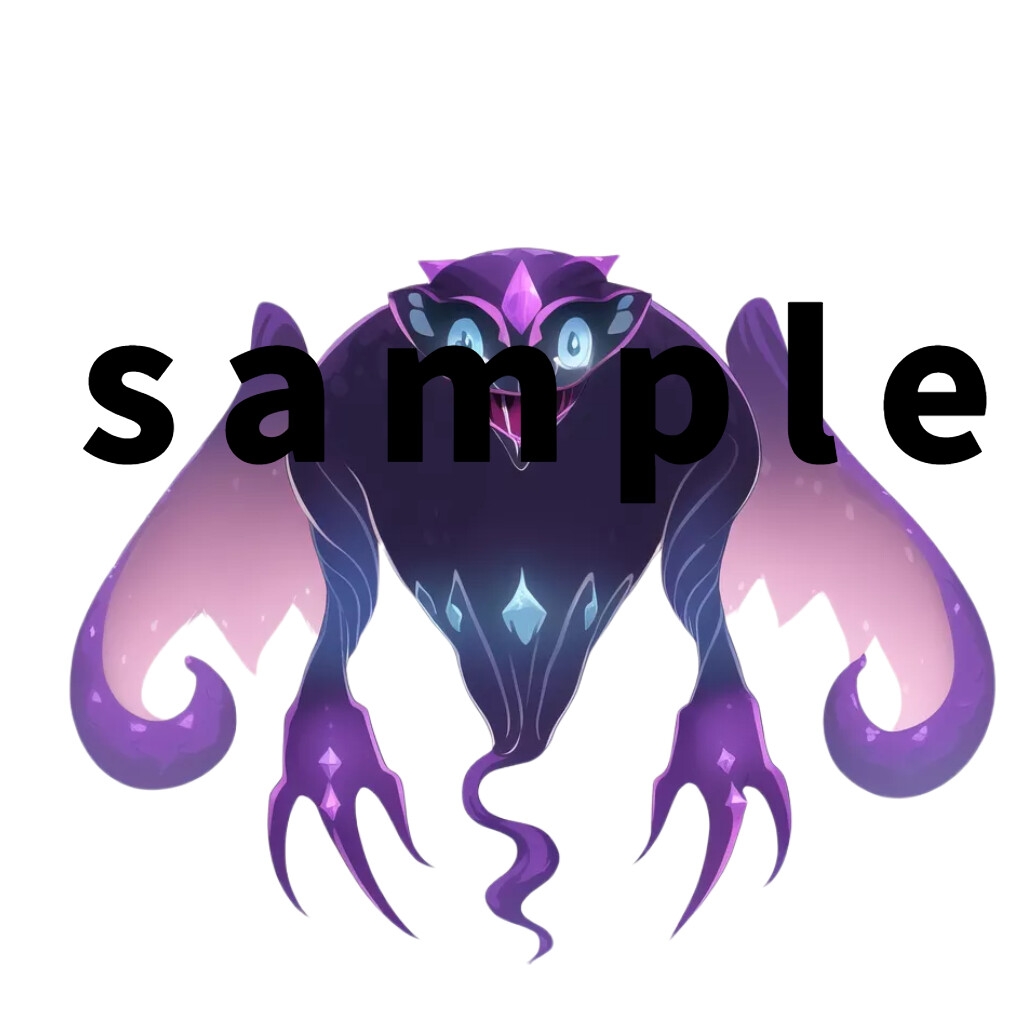 【1024×1024サイズ】モンスター素材集part1「透過PNG 合計43枚」