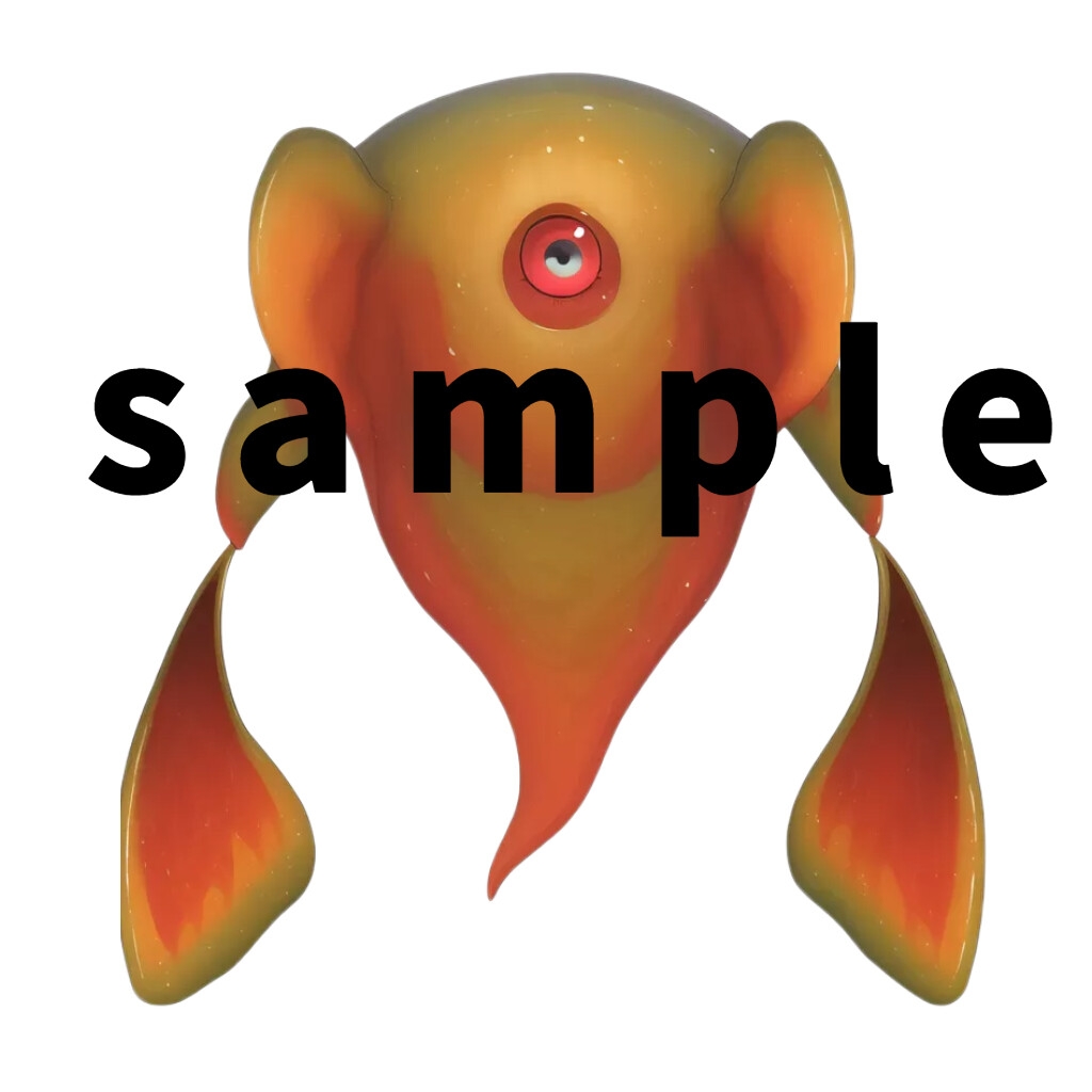 【1024×1024サイズ】モンスター素材集part1「透過PNG 合計43枚」