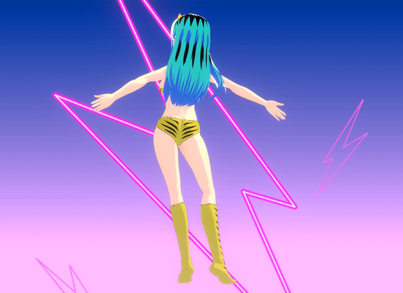 【VRM 同人作品】う○星やつら ラム