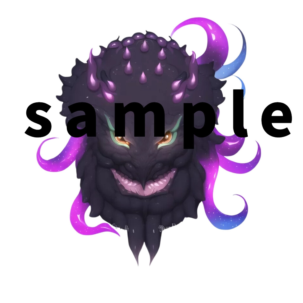 【1024×1024サイズ】モンスター素材集part2「透過PNG 合計43枚」