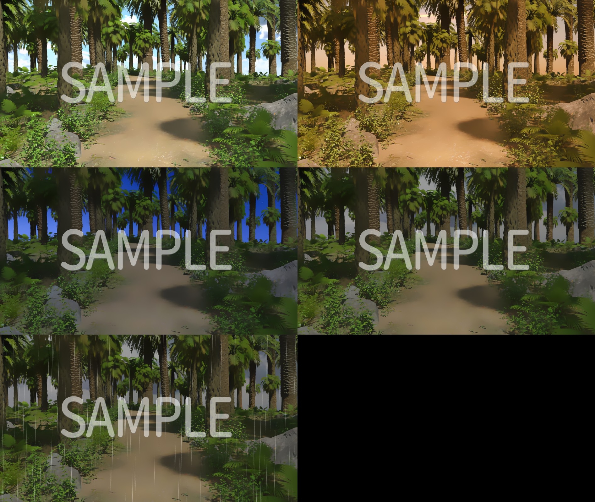 CG背景素材集 南国