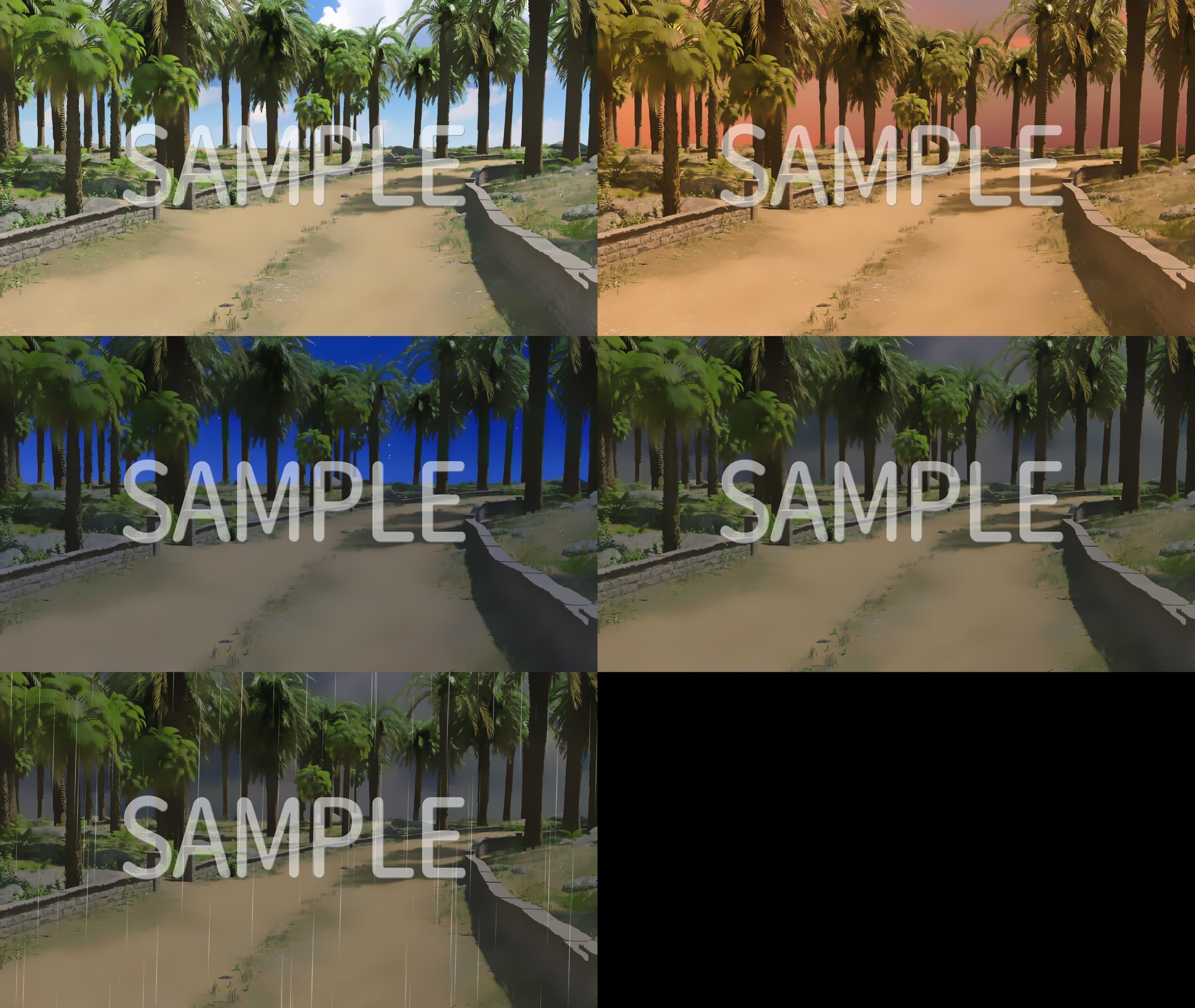 CG背景素材集 南国