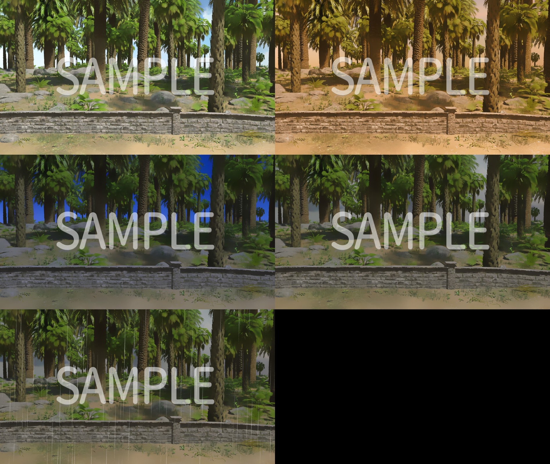 CG背景素材集 南国