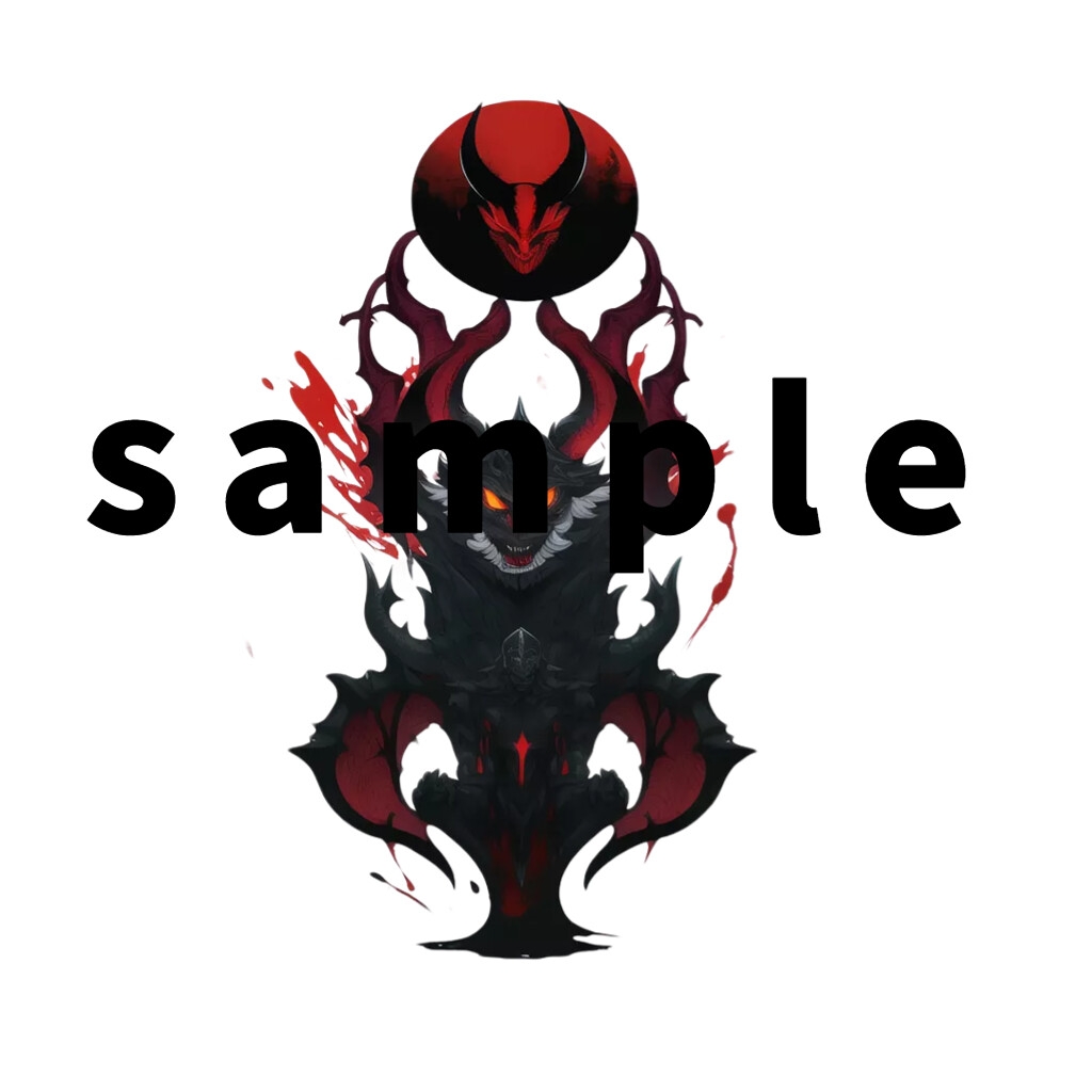 【1024×1024サイズ】邪悪生物素材集part1「透過PNG 合計41枚」