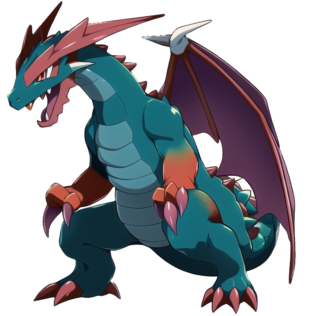 【アニメ調のモンスター立ち絵1】著作権フリーの高解像度画像(100枚)