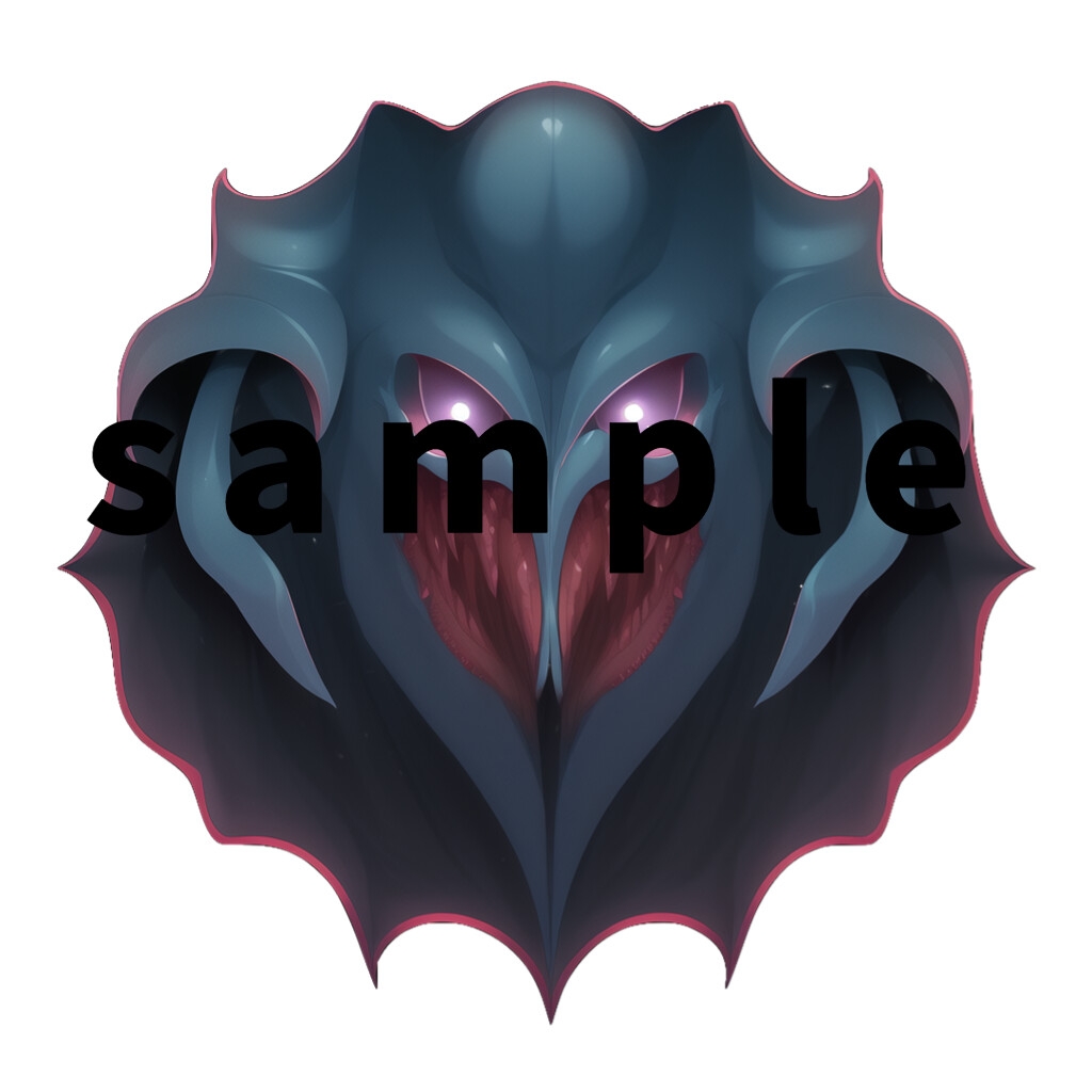 【1024×1024サイズ】モンスター素材集part3「透過PNG 合計43枚」