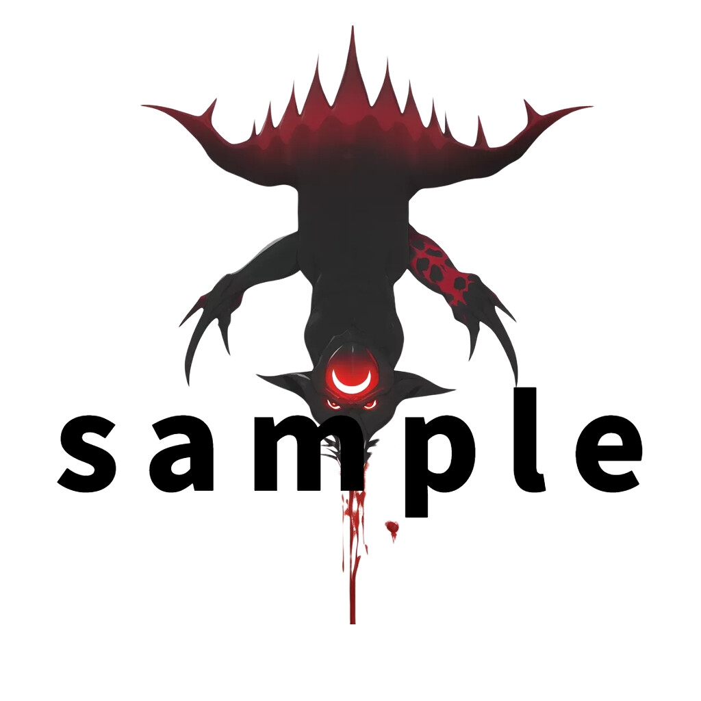 【1024×1024サイズ】地獄生物素材集part2「透過PNG 合計41枚」