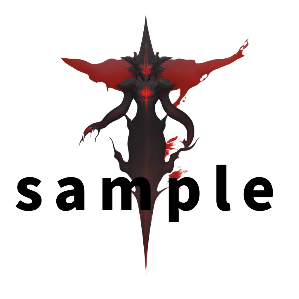 【1024×1024サイズ】地獄生物素材集part2「透過PNG 合計41枚」