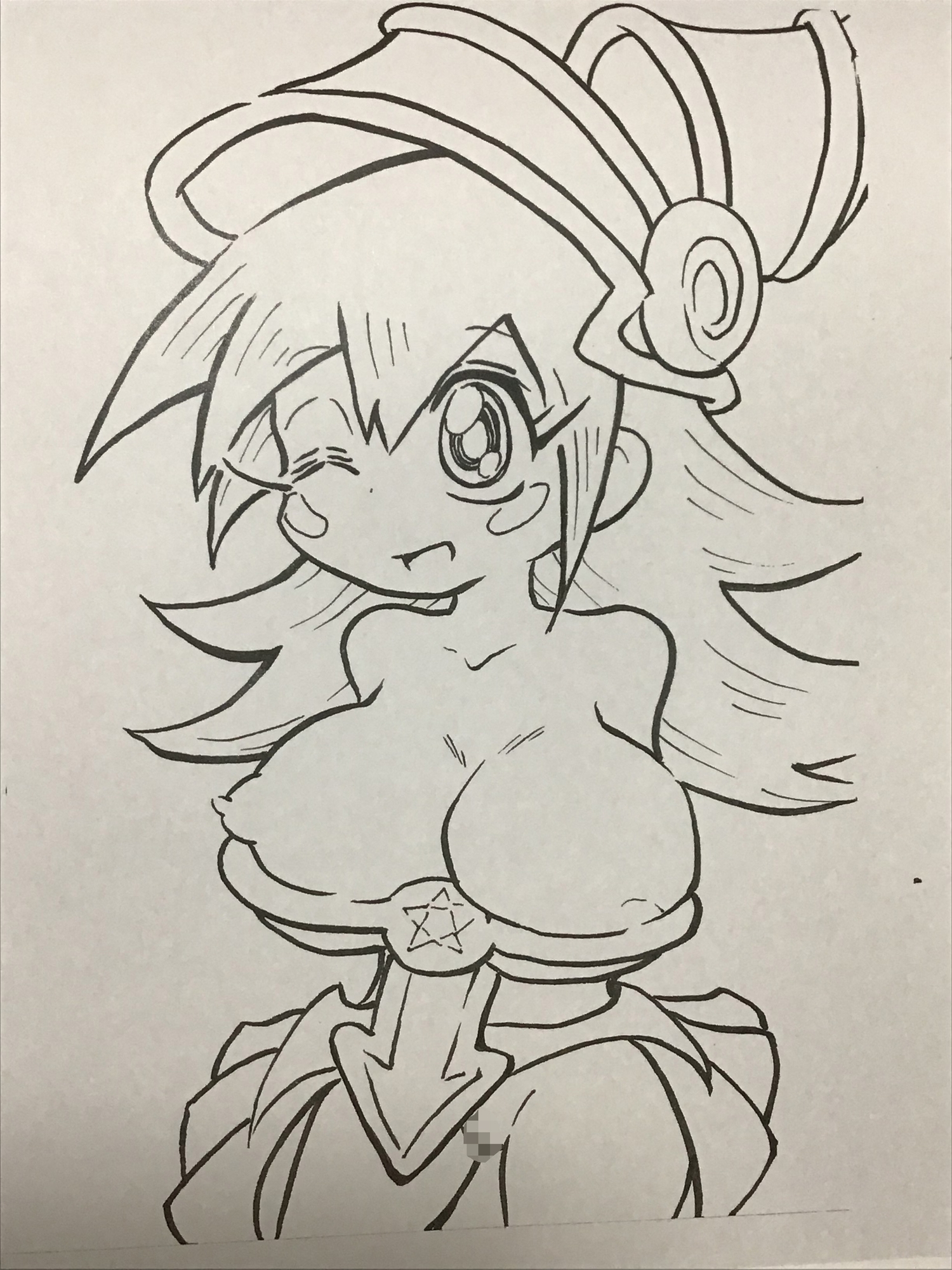 ロリ巨乳のトゥーンブラックマジシ○ンガールは何枚あっても困りません