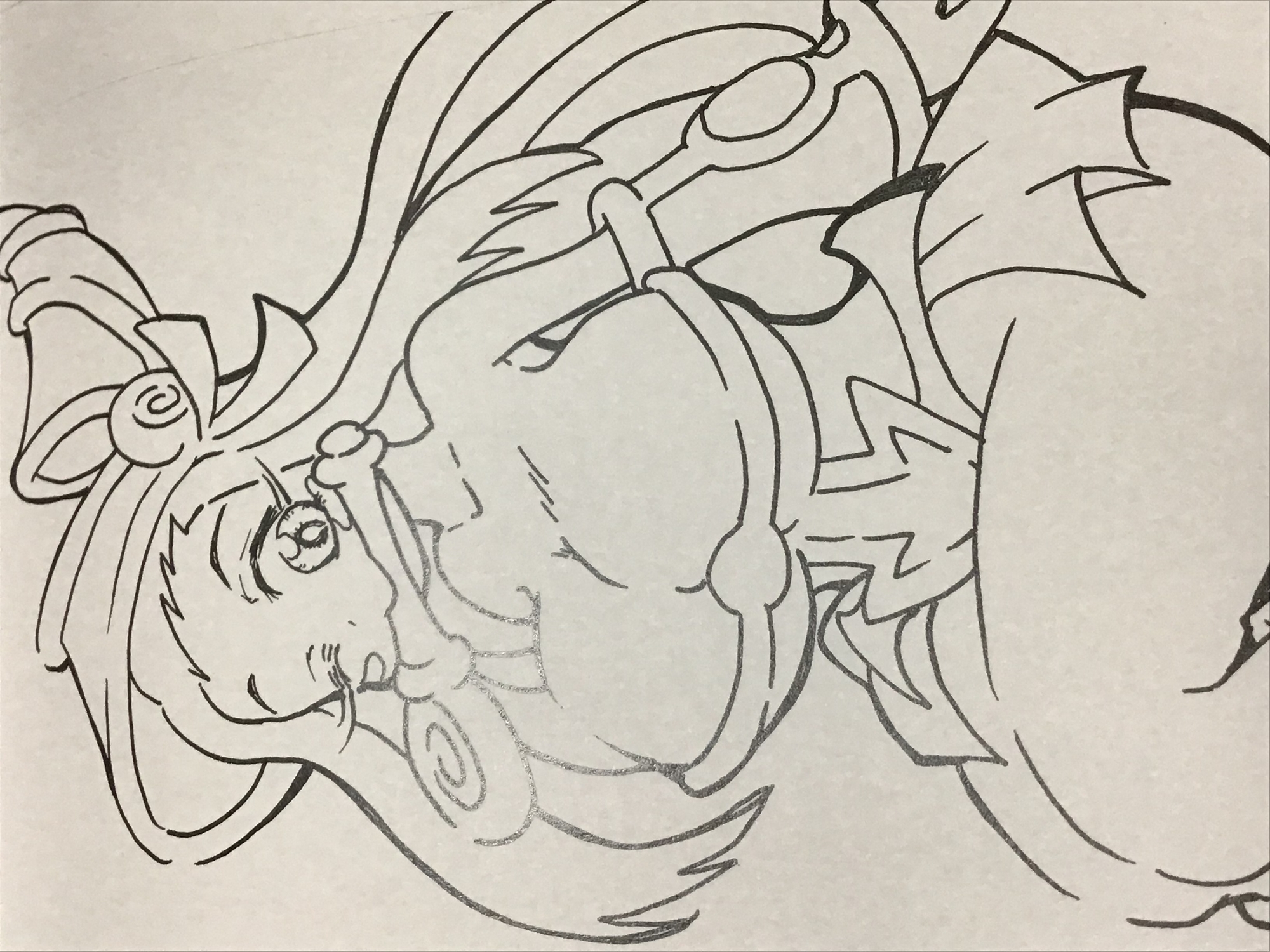 ロリ巨乳のトゥーンブラックマジシ○ンガールは何枚あっても困りません