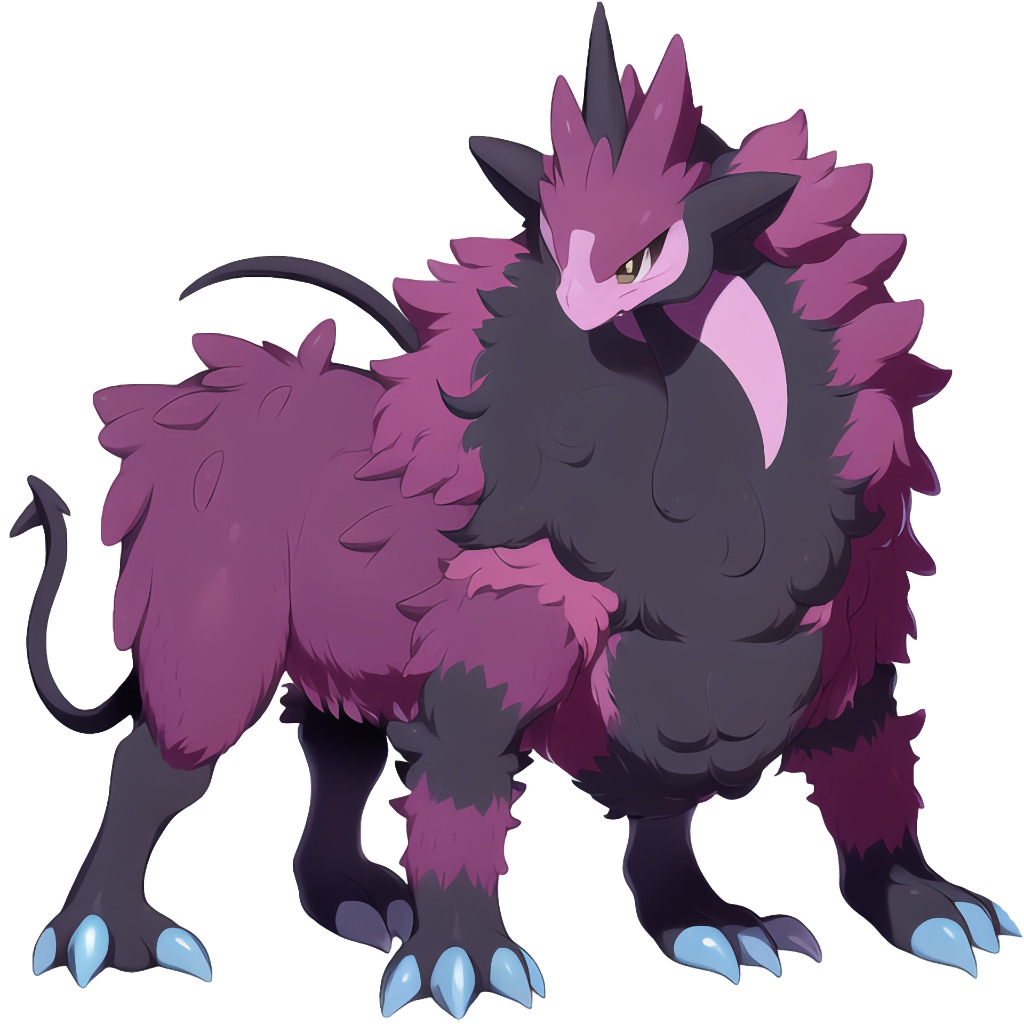 【アニメ調のモンスター立ち絵3】著作権フリーの高解像度画像(100枚)