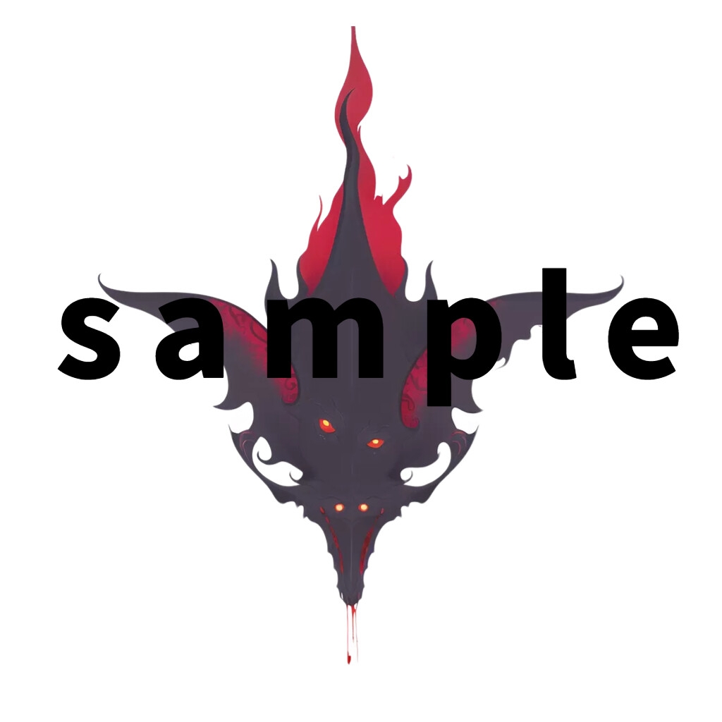 【1024×1024サイズ】地獄生物素材集part3「透過PNG 合計41枚」