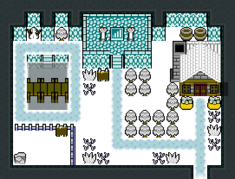 16×16 ツクール・ウディタ用 ファンタジー基本マップチップセット