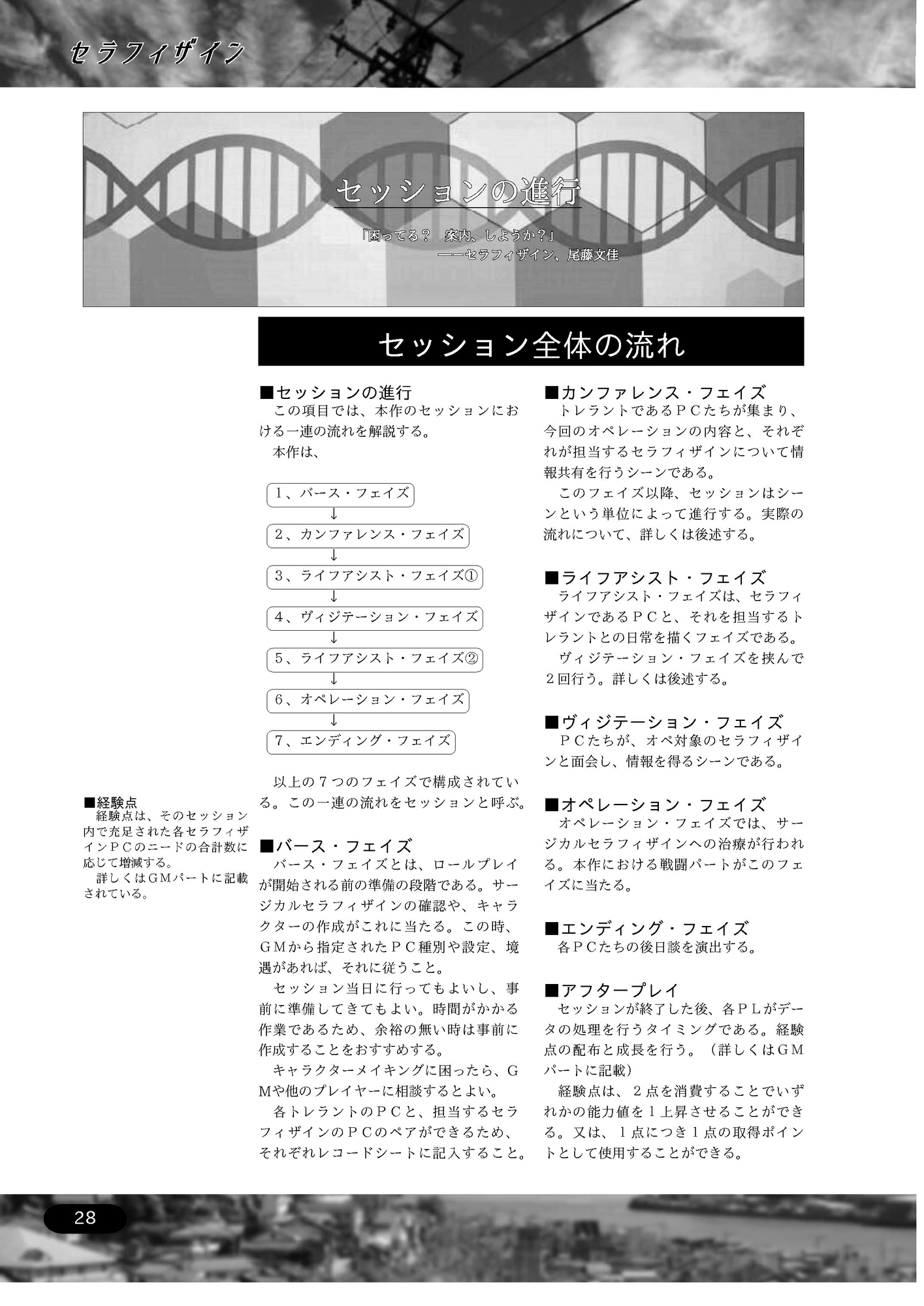 青春疾患TRPG セラフィザイン