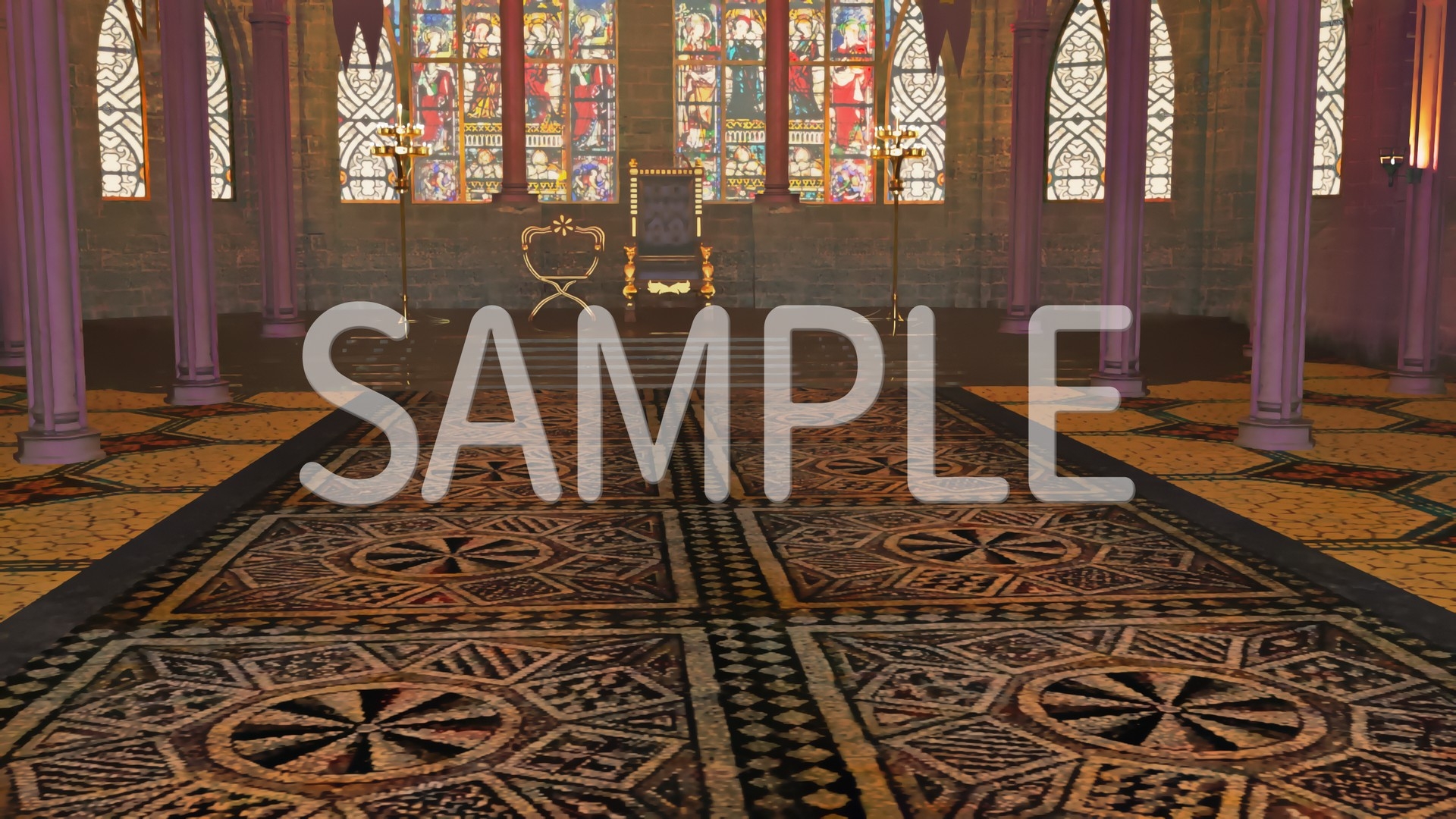 CG背景素材集 玉座