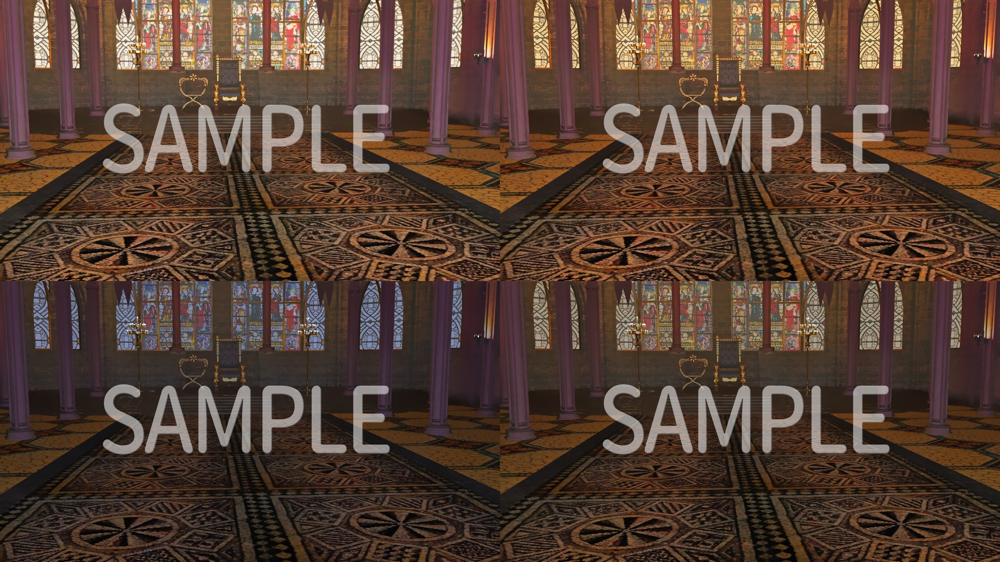 CG背景素材集 玉座