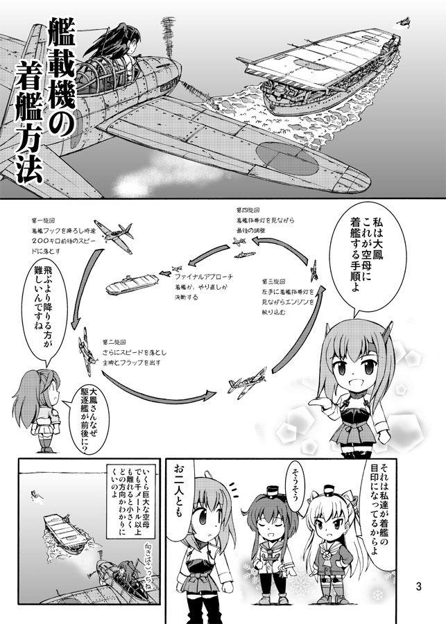 正規空母の乙女たち(大鳳・雲龍三姉妹編)