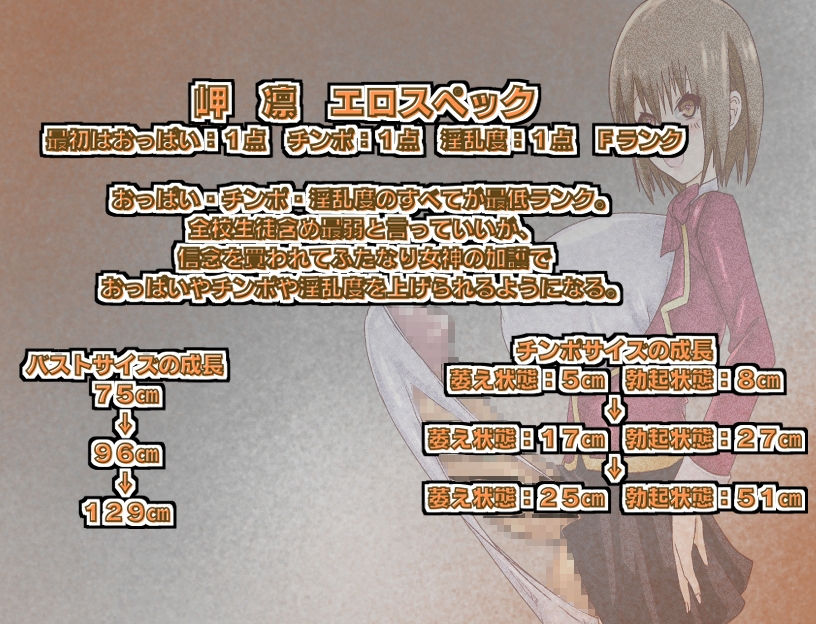 ナタリー学園 バトルファック大会 第一話「褐色元気っ子 飯島美緒 参上!」