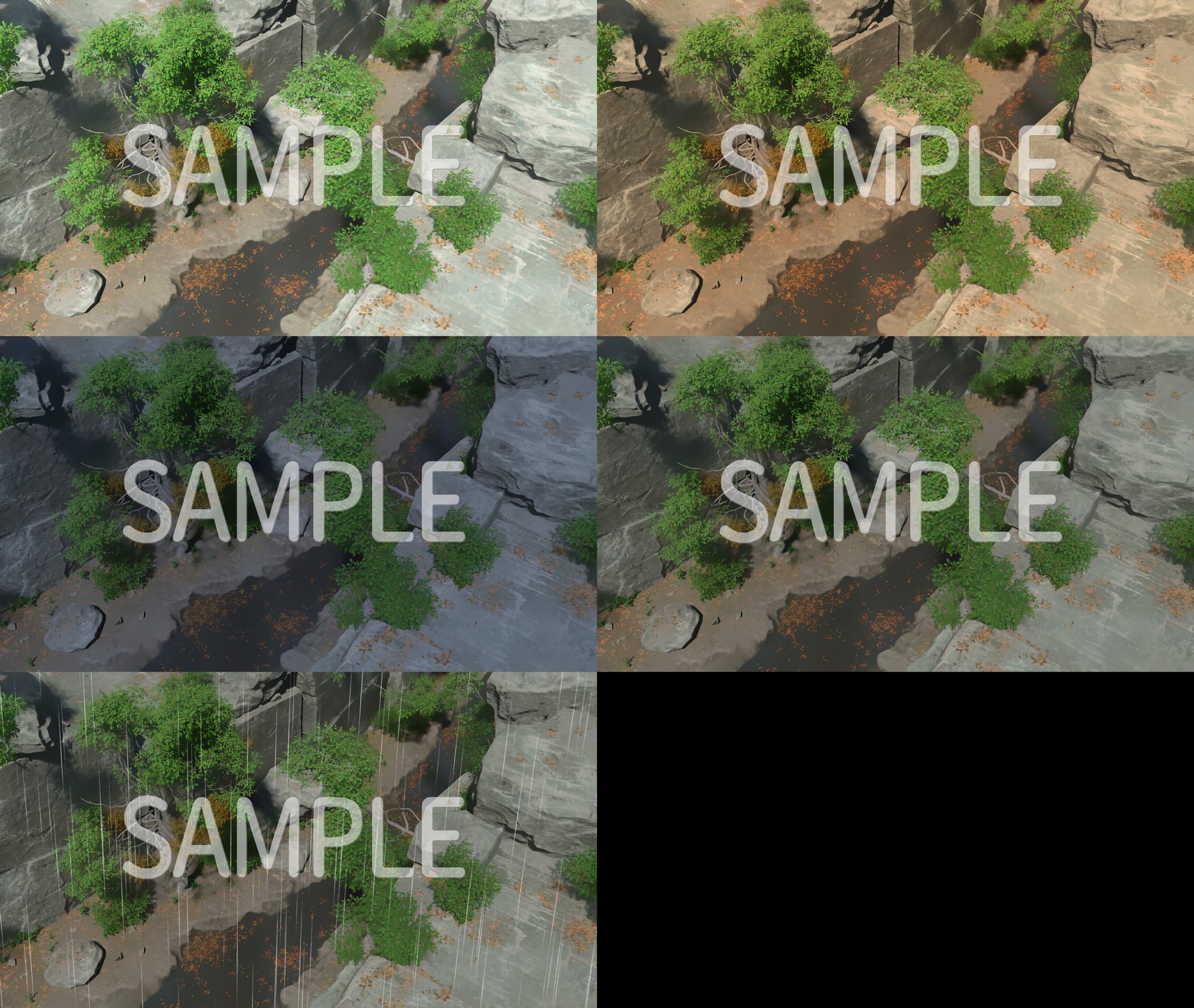 CG背景素材集 川