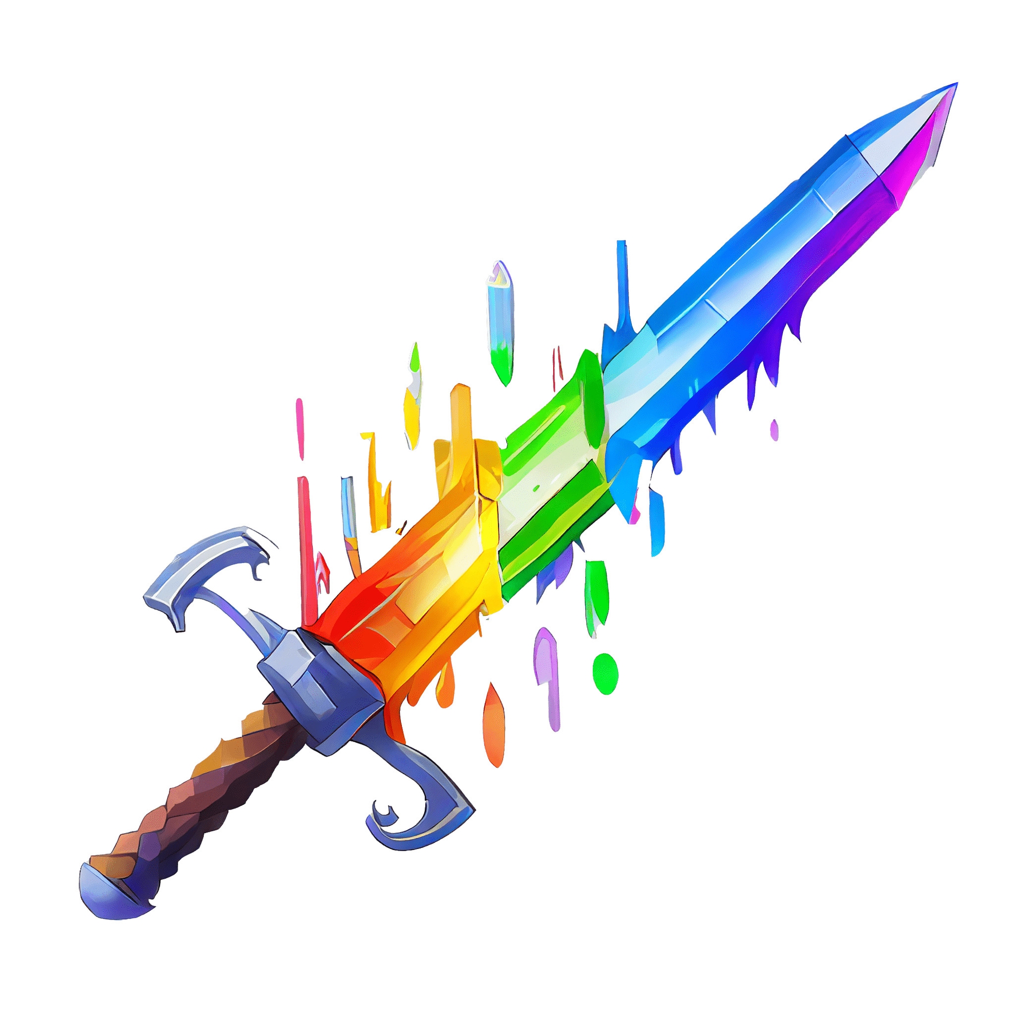 【剣のアイコンセット】著作権フリーの高解像度画像(100枚)