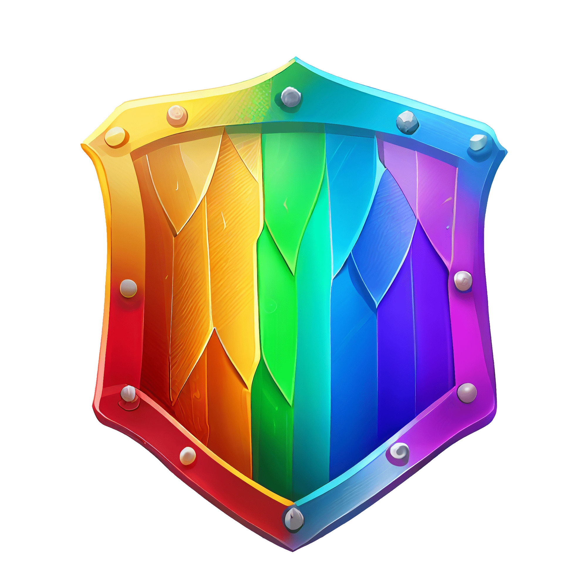 【盾のアイコンセット】著作権フリーの高解像度画像(100枚)