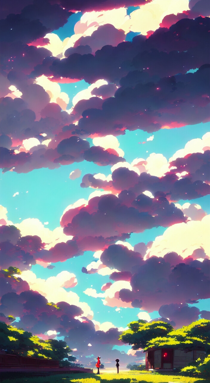 著作権フリー 「空の背景(縦)」 (27枚)