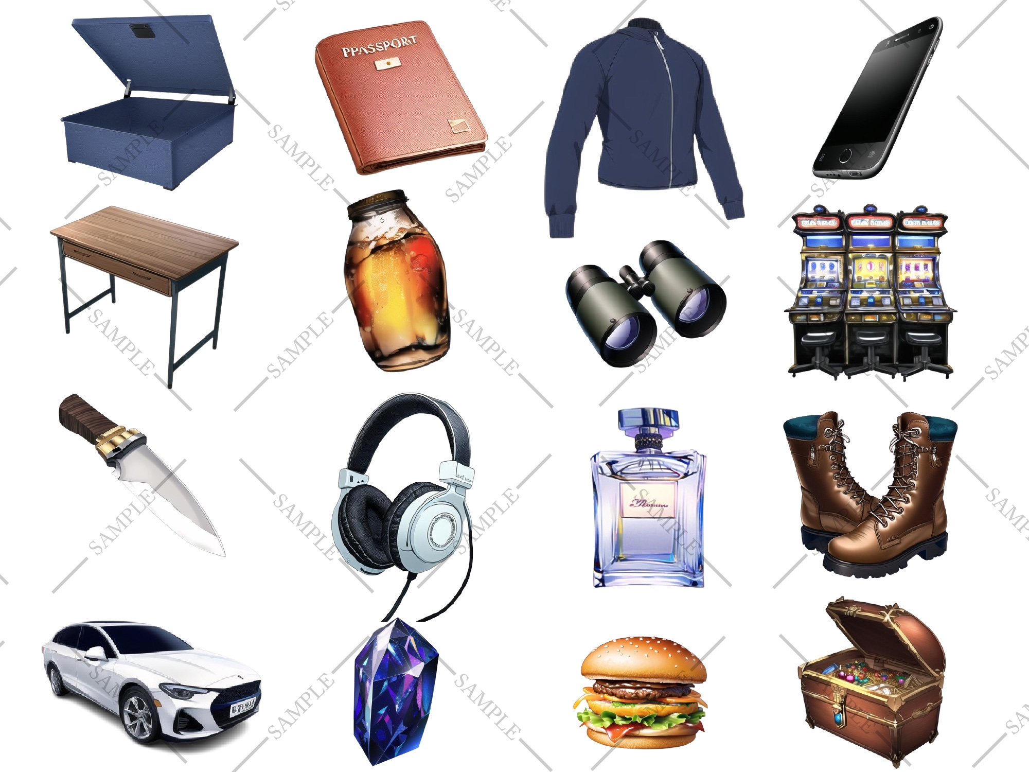 【1920×1080サイズ】シグラルAI素材集『オブジェクト編』