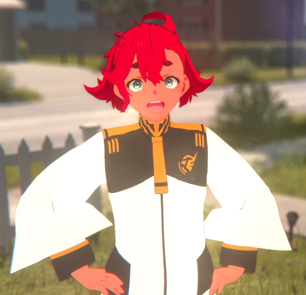 【VRM 同人作品】水〇の魔女 スレッタ・マ〇キュリー