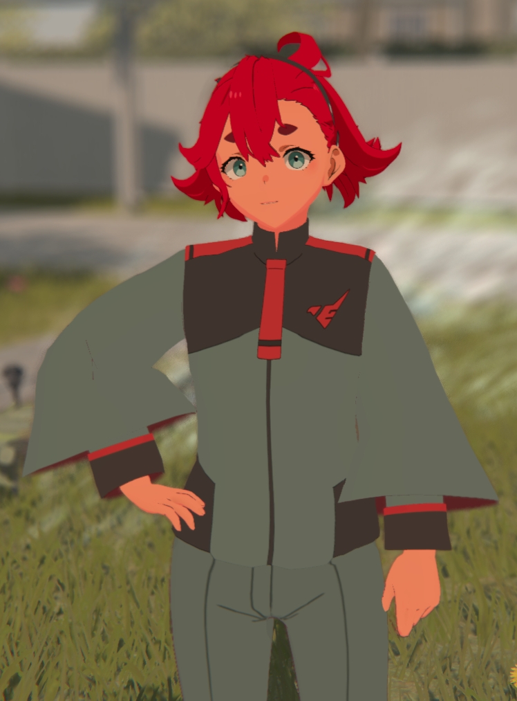 【VRM 同人作品】水〇の魔女 スレッタ・マ〇キュリー