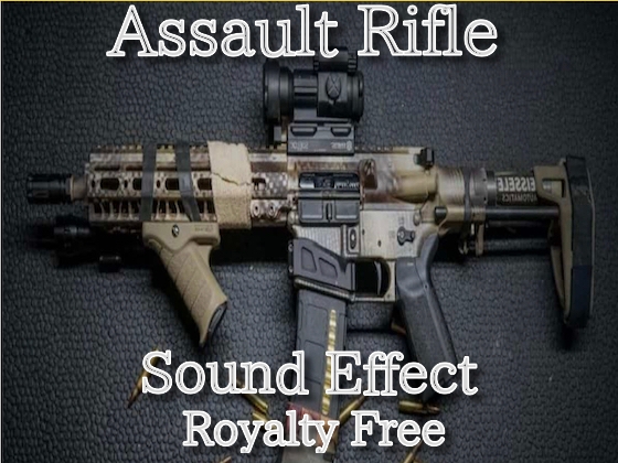 アサルトライフルの銃声とリロード効果音 05