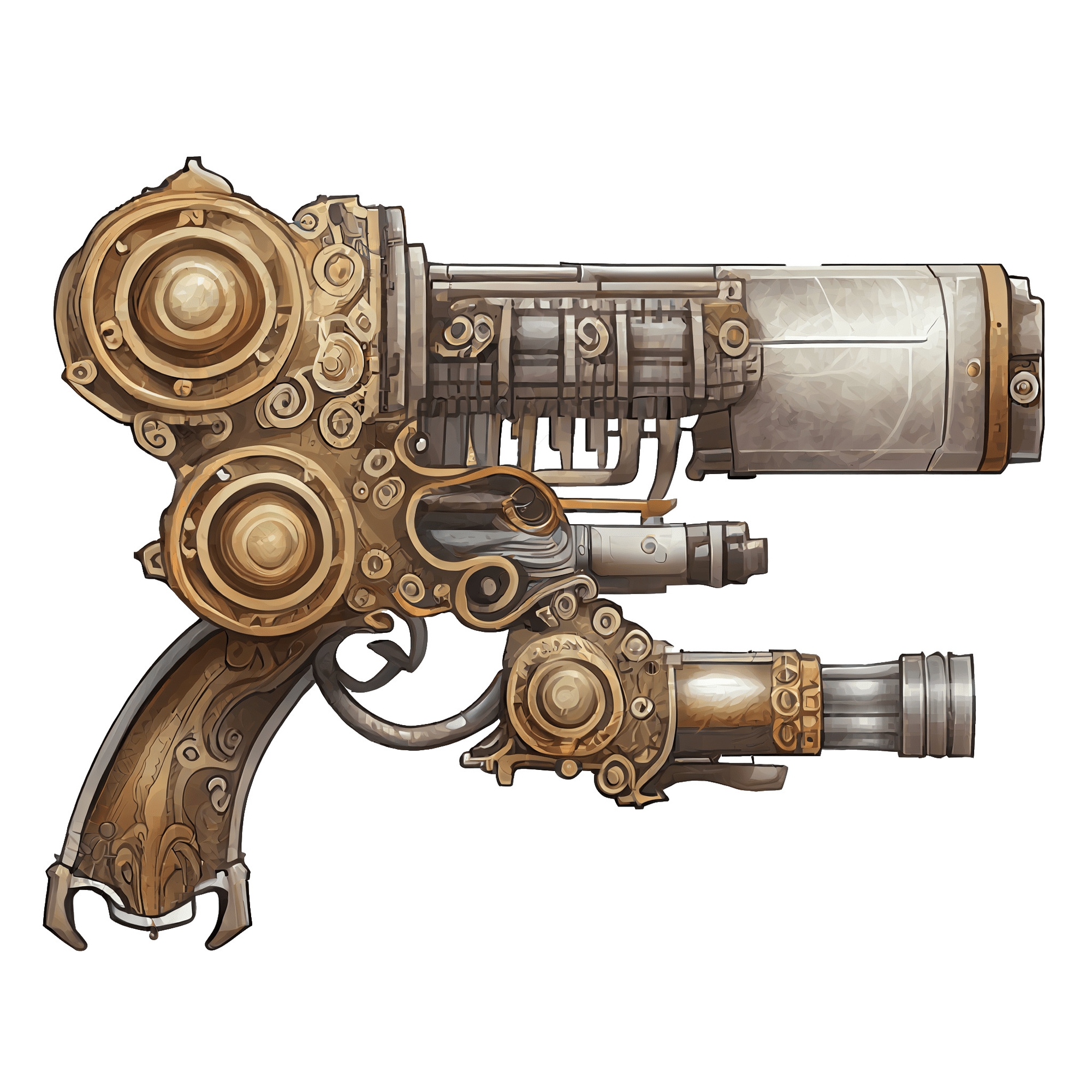 【銃のアイコンセット】著作権フリーの高解像度画像(100枚)